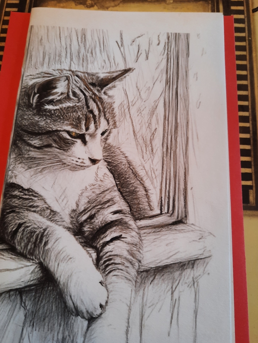 3 For 25$ - Hand Drawing Art - 5 X 7 With Enveloppe - Handmade Card